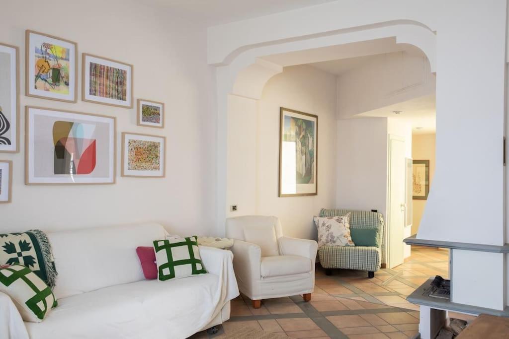Апартаменты La Terrazza Nel Borgo Браччано Экстерьер фото