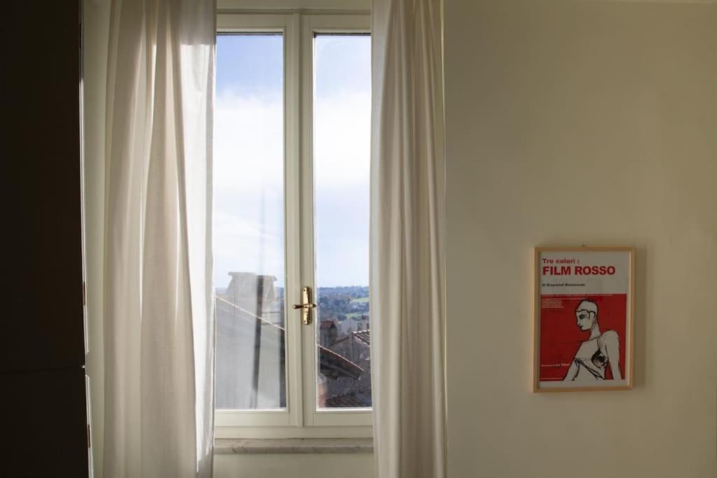 Апартаменты La Terrazza Nel Borgo Браччано Экстерьер фото